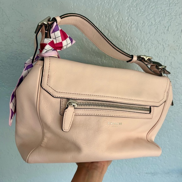 COACH LEGACY ROMY LIGHT PINK HANDBAG/SHOULDER BAG 💕 - Picture 5 of 9